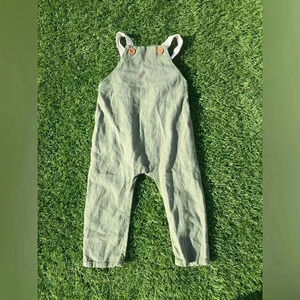 Lola & Stella Overalls Green Size 2T